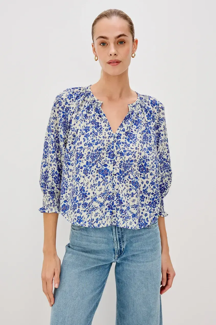 Rails - Mariah top Blue Marguerite